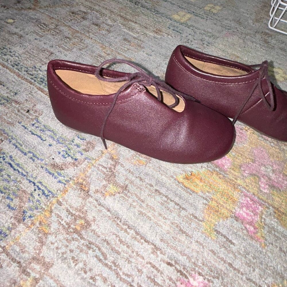 Zara plum Mary Jane  nwot sz 27/11 - Picture 2 of 3